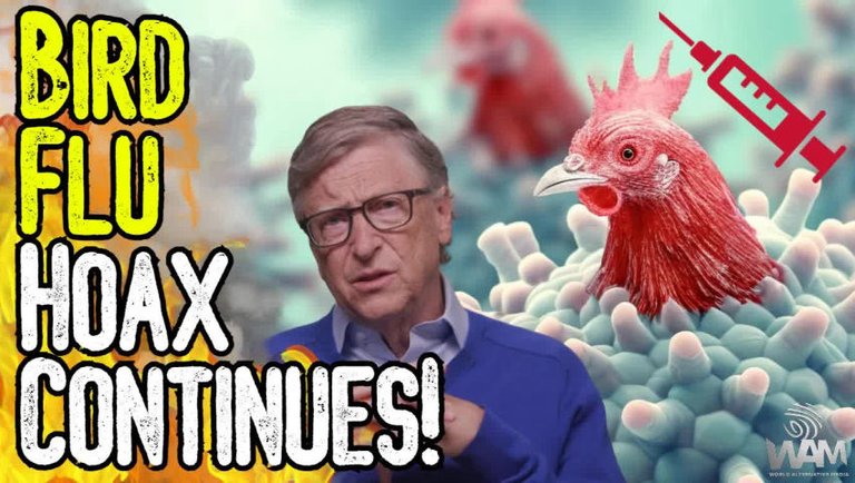 BREAKING! BIRD FLU HOAX CONTINUES! - Fake Human Cases NOT Linked To Animals! - Lab Leak Or Vaccines?