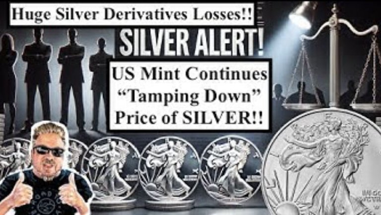 SILVER ALERT! US Mint Continues to Hide Huge Silver Derivatives Losses...IT'S ILLEGAL!! (Bix Weir)