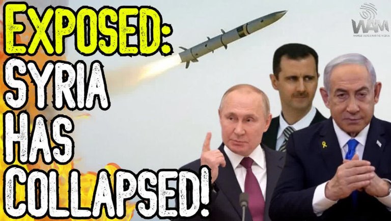 EXPOSED: SYRIA HAS COLLAPSED! - Israel Bombs Damascus! - Sharia Law Declared! - Assad In Russia