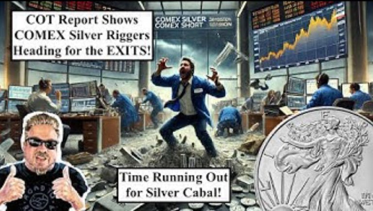 SILVER ALERT! COT Report Shows COMEX Silver Riggers are Heading for the EXIT!! (Bix Weir)