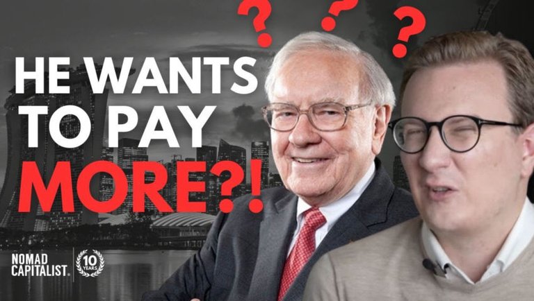 Warren Buffett is Wrong on Taxes