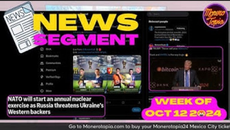 Copa Monero Semi Finals, Monero is Under Attack, Fluoride in Water & more! 10/12/24 (NEWS EPI 187)