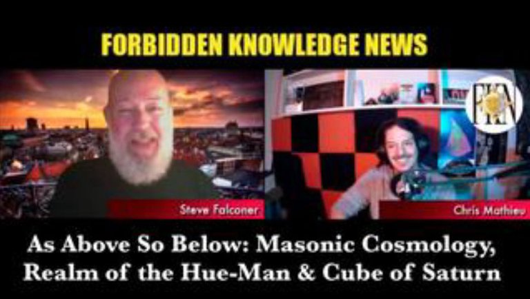 As Above So Below: Masonic Cosmology, Realm of the Hue-Man & Cube of Saturn