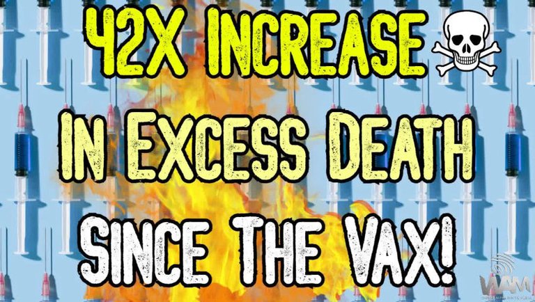 SHOCKING! 42X INCREASE IN EXCESS DEATH SINCE VAX! - Huge Study Exposes Massive Vaccine Death Toll