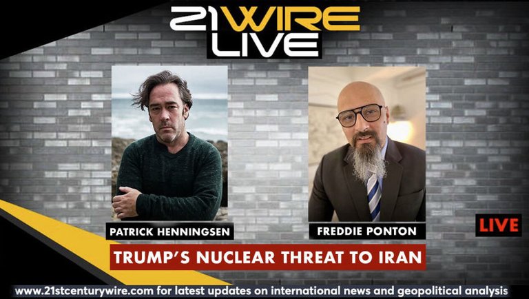 MIDWEEK WIRE - 'Trump's Nuclear Threat to Iran' with guest Freddie Ponton