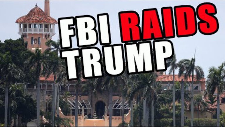 BREAKING! Trump Being Raided by the FBI Right Now