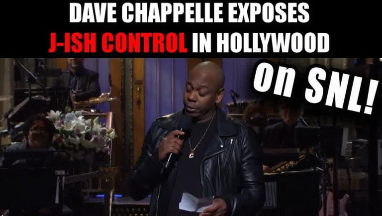 DANG!  Dave Chappelle Exposes "The J's" Control of Hollywood on SNL