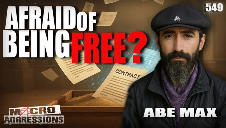 #549: Why Is Everyone So Afraid Of Being Free? | Abe Max