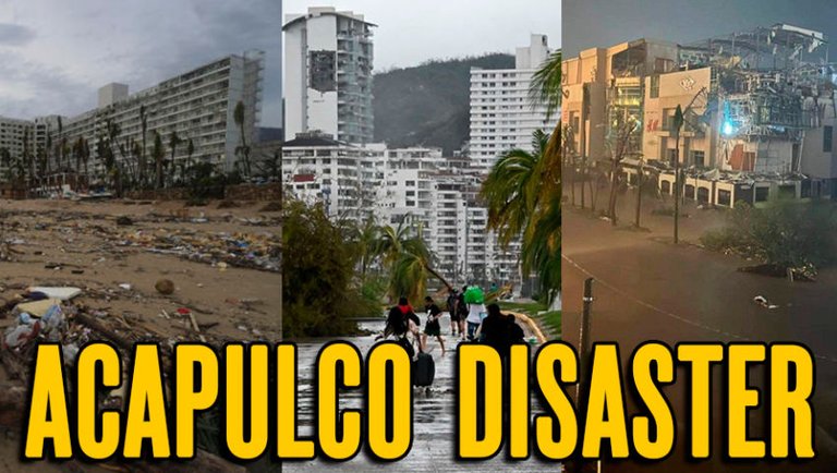 URGENT: Media Blackout, Dire Situation in Acapulco, Mexico Due to Category 5 Hurricane Otis