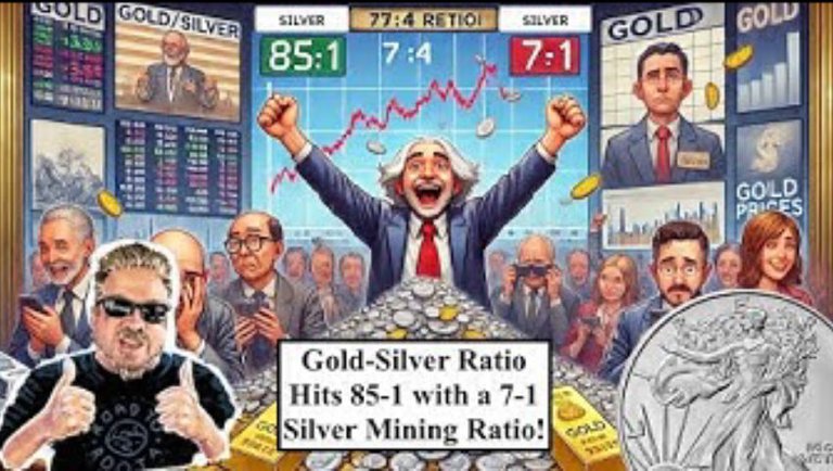 SILVER ALERT! The Gold-Silver Ratio is Broken at 85-1! Will RESET to 7-1 or BETTER! (Bix Weir)