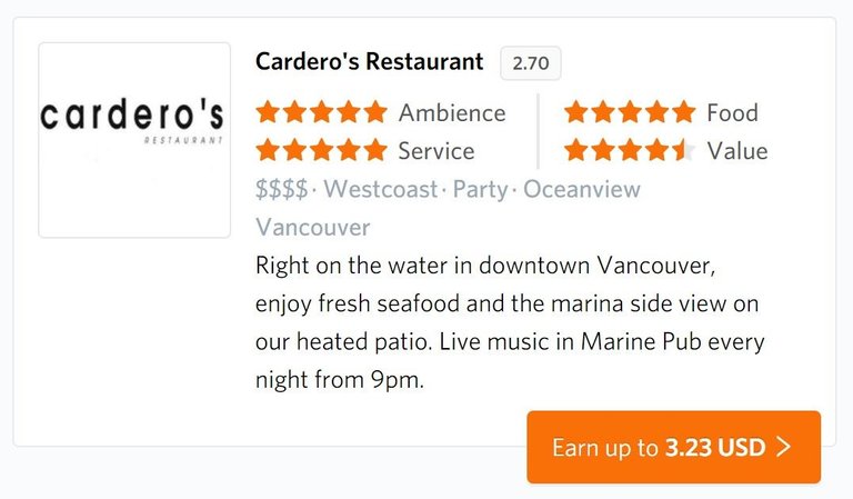 Cardero's Restuarant (Vancouver)