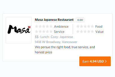 Masa Japanese Restaurant