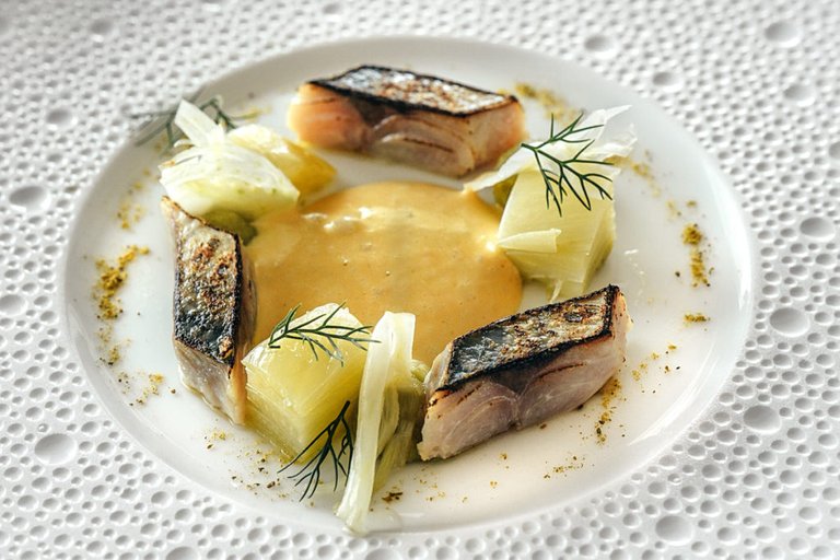 Le Normandie - Marinated mackerel