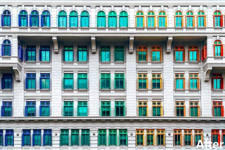 architecture photo aftercolor edit