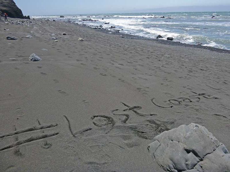 Lost coast adventure: Fine Black Sand