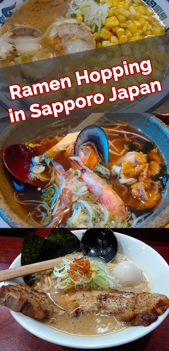 Ramen Hopping In Sapporo Japan