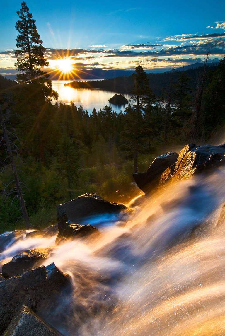 Always Wanderlust Daily Photo - Eagle Falls Sunrise 