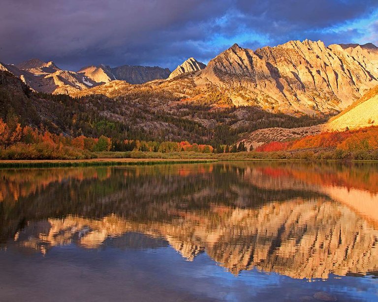 North Lake Autumn Reflection