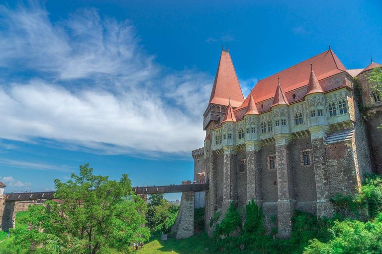 Hunedoara Castle From Below