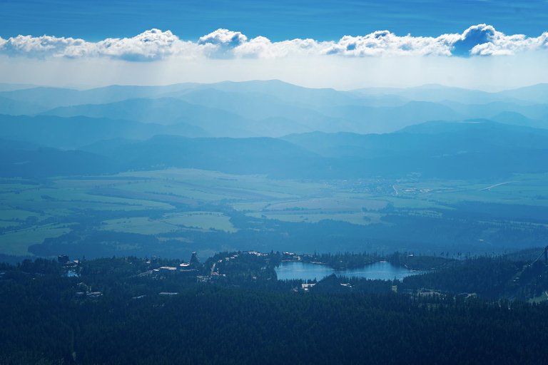 View from the High Tatras