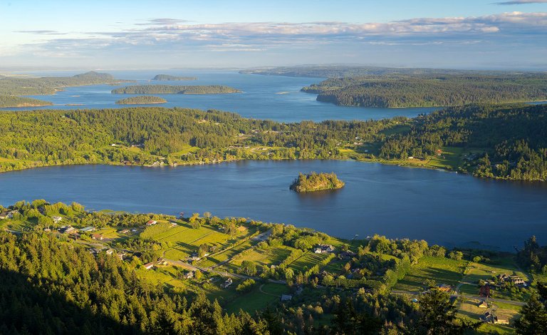 Anacortes from Mt. Erie