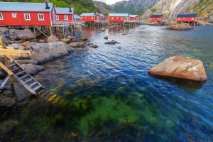 Rorbruers "cabins" in Nusfjord