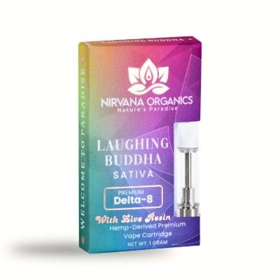 Delta8 laughing buddha vape cart