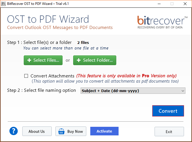 OST to PDF Converter