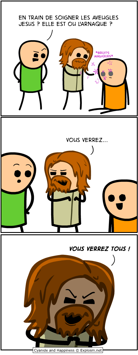 jesus aveugle cyanide