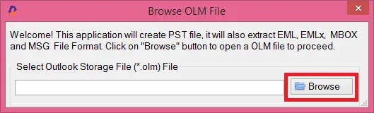 browse olm files