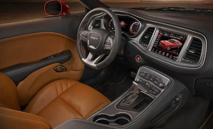 2020 Dodge Challenger Convertible Interior