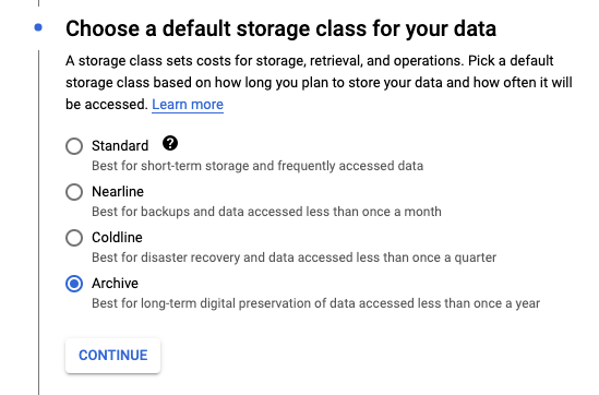 Storage Classes