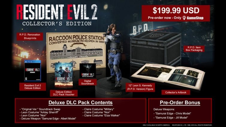 Resident Evil 2 Collector's Edition