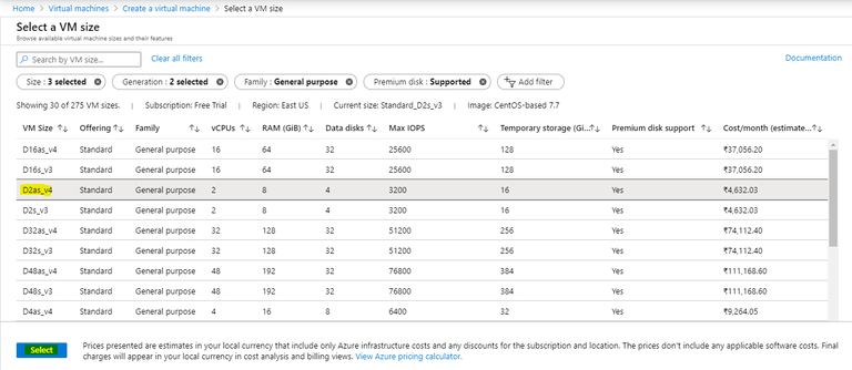 Azure Create Step 5