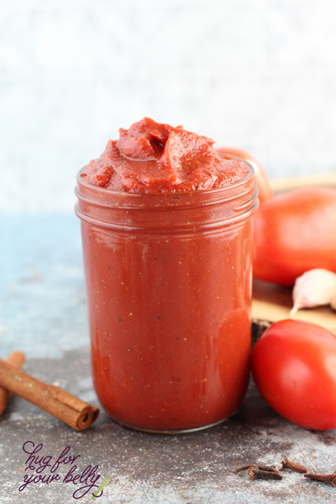 ketchup in jar