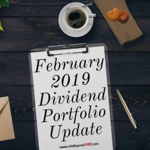 February 2019 Dividend portfolio update