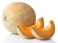 Sugar Melon (แคนตาลูป - Cantalope) Cucumis melo cantalupensis