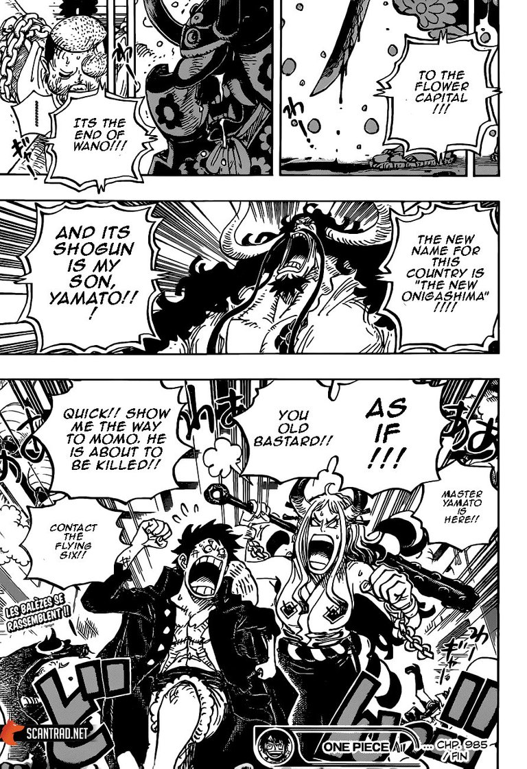 Manga Review One Piece 985 New Onigashima Project Hive Manga Review One Piece 985 New Onigashima Project Hive