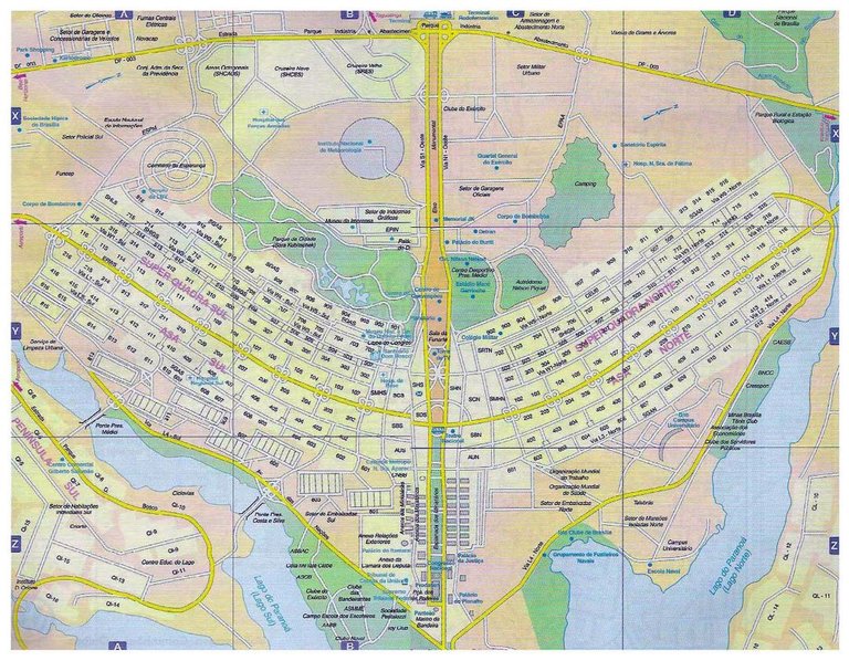 Brasilia Map