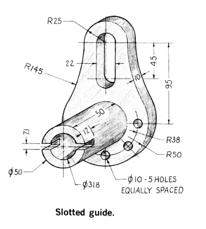 Model Slotted Guide In Solidworks