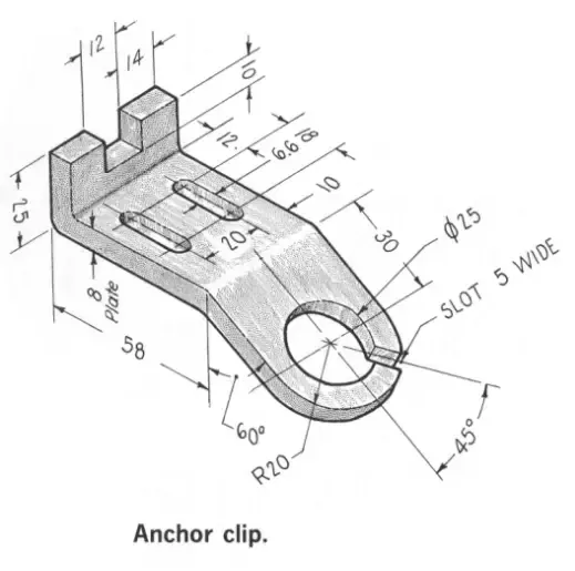 Model Anchor Clip In Solidworks