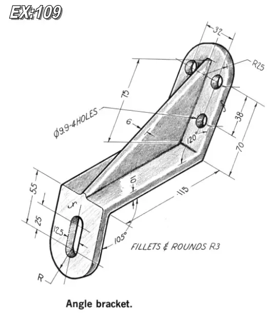 Model Angle Bracket In Solidworks