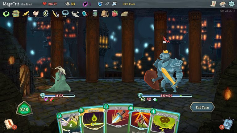 Synergy between the deck and the relics