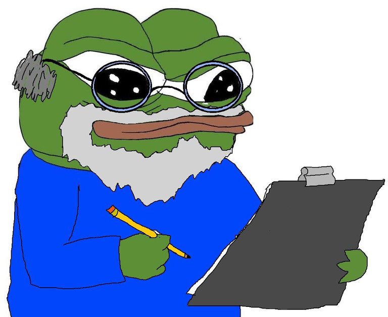 Pepe Taking Notes
