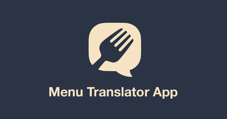 Menu Translator App