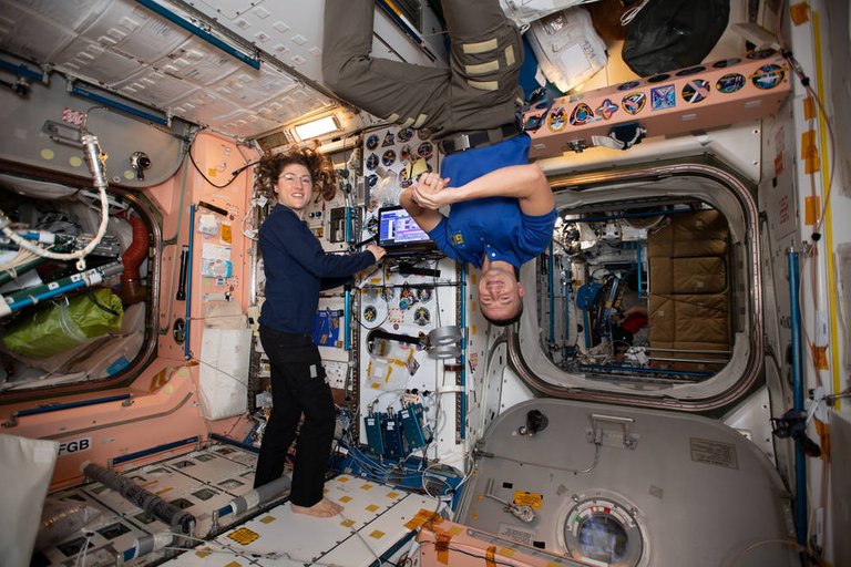 ISS astronauts