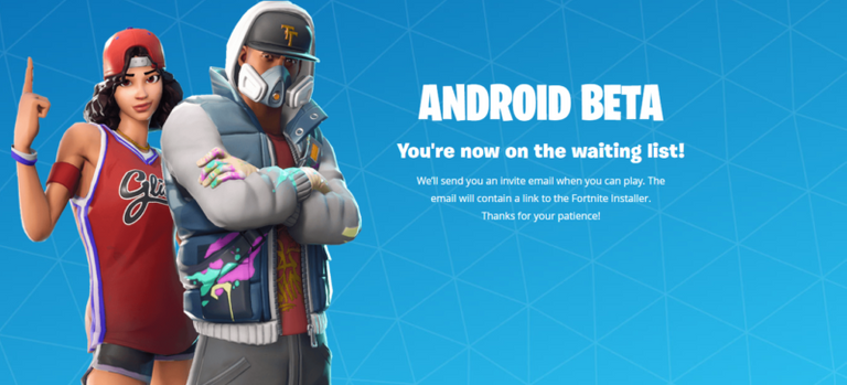 waiting list fortnite mobile