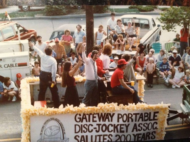 DJ Paul at Florissant Valley of Flowers Parade