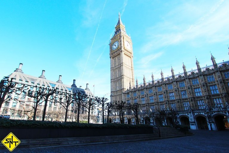 Inglaterra - Londres - Big Ben e as Casas do Parlamento