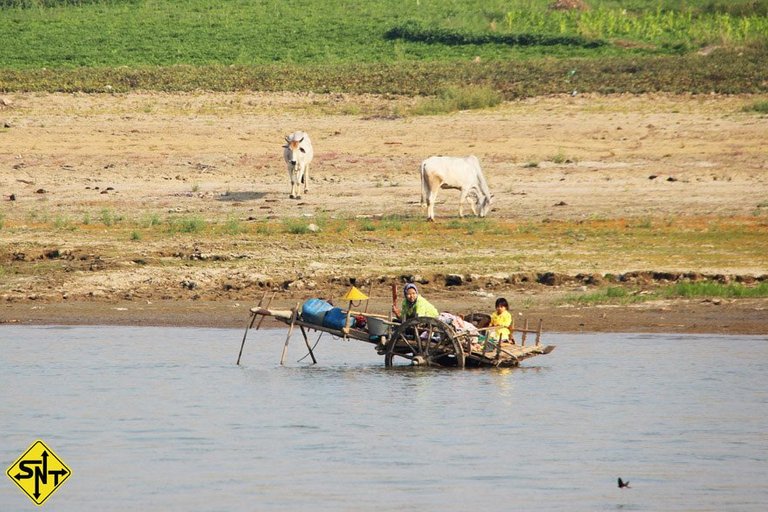  Myanmar - De Mandalay para Bagan de barco - Siga Nossa Trilha